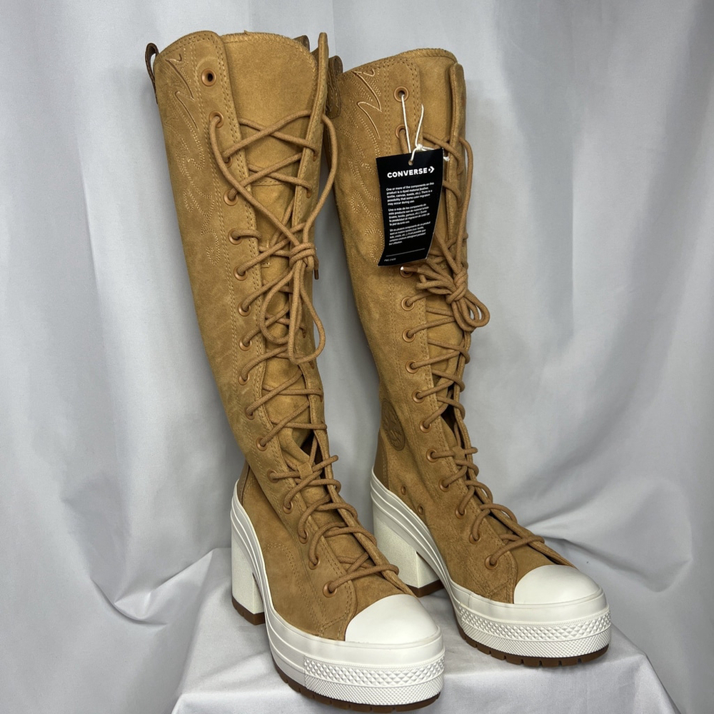 CONVERSE Women’s Chuck 70 De Luxe Heel XX Platform High Western A15660C Size 8